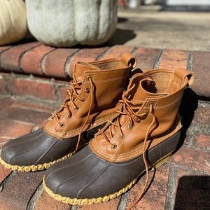 LL Bean Boots Men’s sz 11 & Shearling Insoles